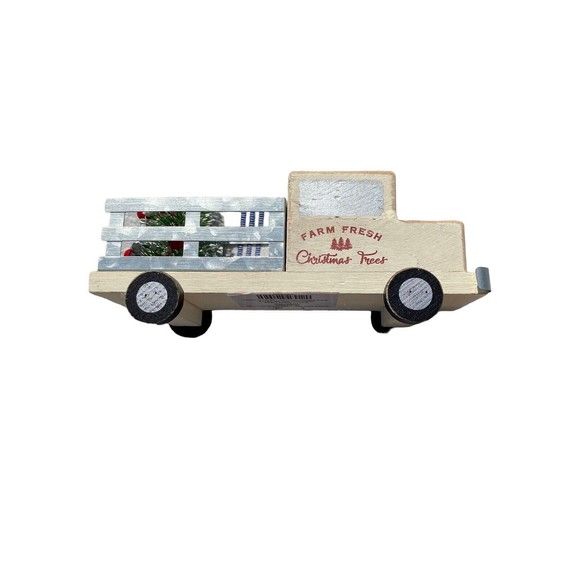 Hobby Lobby Farmhouse Christmas Tree Truck Rustic - Picture 1 of 7